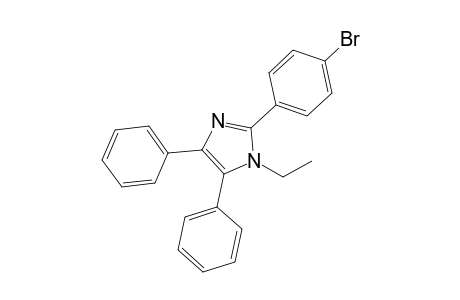 2-(4-bromophenyl)-1-ethyl-4,5-diphenyl-1H-imidazole