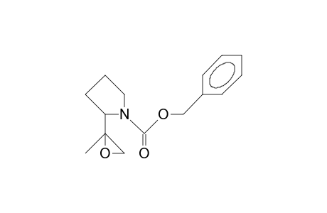 Benzyl (S)-2-(2(S)-methyl-oxiranyl)-1-pyrrolidinecarboxylate