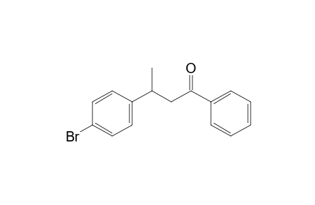 3-(4-Bromophenyl)-1-phenylbutan-1-one