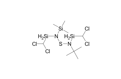 [(t-butyl)(dichloromethylsilyl)amino][(dichloromethylsilyl)(trimethylsilyl)amino]sulfane