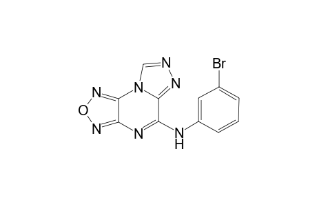 1,2,4-Triazolo[4,3-a]furazano[3,4-E]pyrazine, 5-(3-bromophenylamino)-