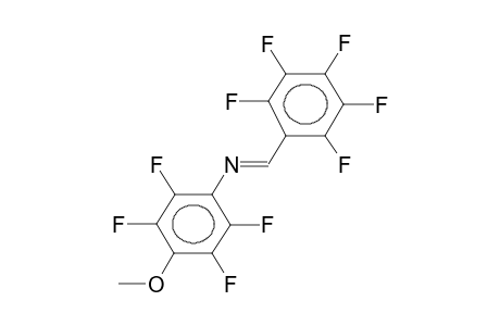 4-METHOXY-2,3,5,6-TETRAFLUORO-N-(PENTAFLUOROBENZYLIDEN)ANILINE