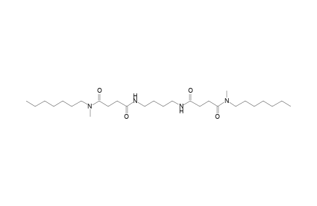 N'-heptyl-N-[4-[[4-[heptyl(methyl)amino]-1,4-dioxobutyl]amino]butyl]-N'-methylbutanediamide