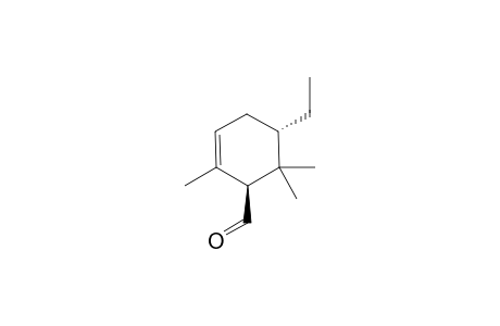 (+)-(1S,5S)-5-ETHYL-2,6,6-TRIMETHYLCYCLOHEX-2-ENE-1-CARBALDEHYDE