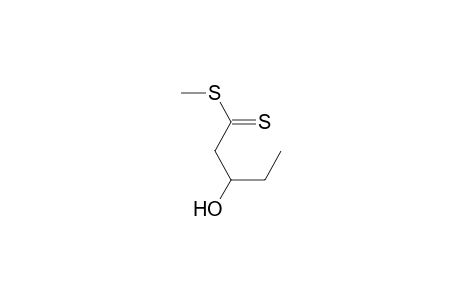 Methyl 3-Hydroxypentanedithioate