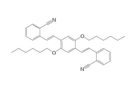 2,5-bis( 2'-Cyanostyryl)-1,4-dihexyloxybenzene