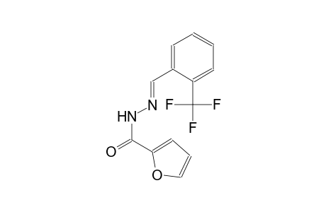 N'-{(E)-[2-(trifluoromethyl)phenyl]methylidene}-2-furohydrazide