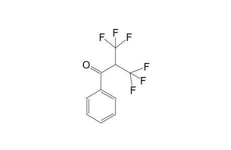 3,3,3-trifluoro-1-phenyl-2-(trifluoromethyl)-1-propanone