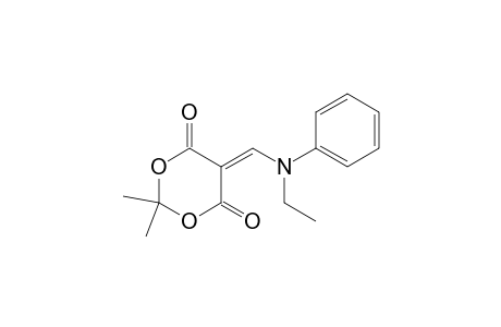 1,3-Dioxane-4,6-dione, 5-[(ethylphenylamino)methylene]-2,2-dimethyl-