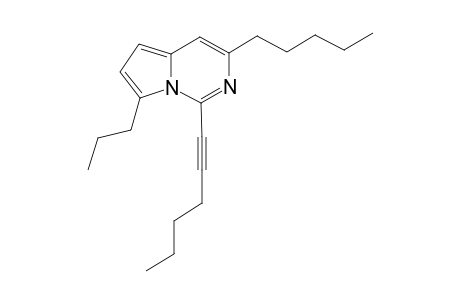 1-Hex-1-ynyl-3-pentyl-7-propyl-pyrrolo[1,2-c]pyrimidine