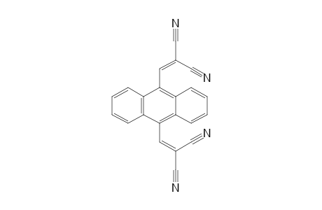 Propanedinitrile, 2,2'-(9,10-anthracenediyldimethylidyne)bis-
