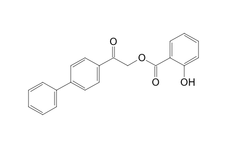 salicylic acid, p-phenylphenacyl ester