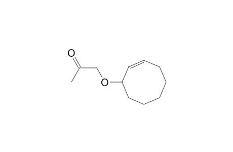 2-Propanone, 1-(2-cycloocten-1-yloxy)-