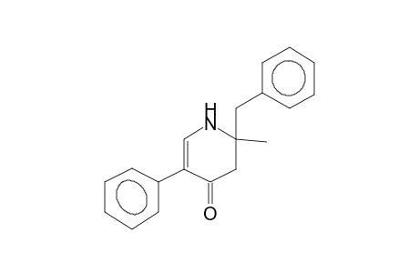 2-Benzyl-2-methyl-5-phenyl-2,3-dihydropyrid-4-one