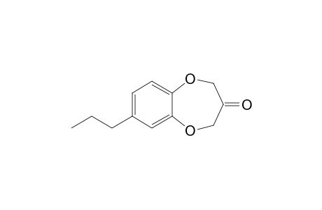 7-Propyl-1,5-benzodioxepin-3-one