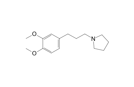 1-[3-(3,4-dimethoxyphenyl)propyl]pyrrolidine