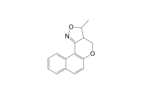 (+-)-3-Methyl-3a,4-dihydro-3H-benzo[5,6]chromeno[4,3-c]isoxazole