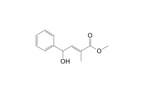 (E)-4-Hydroxy-2-methyl-4-phenyl-2-butenoic acid methyl ester
