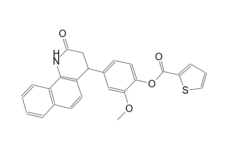 2-Methoxy-4-(2-oxo-1,2,3,4-tetrahydrobenzo[H]quinolin-4-yl)phenyl 2-thiophenecarboxylate