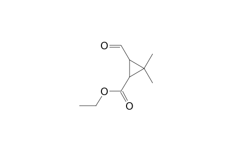Ethyl 3-formyl-2,2-dimethylcyclopropanecarboxylate