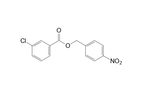 m-chlorobenzoic acid, p-nitrobenzyl ester