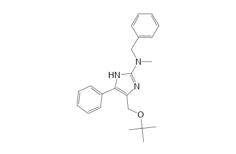 1H-Imidazol-2-amine, 4-[(1,1-dimethylethoxy)methyl]-N-methyl-5-phenyl-N-(phenylmethyl)-