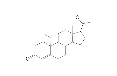 19-Norpregn-4-ene-3,20-dione, 10-ethyl-