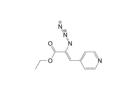 (Z)-2-azido-3-(4-pyridyl)acrylic acid ethyl ester