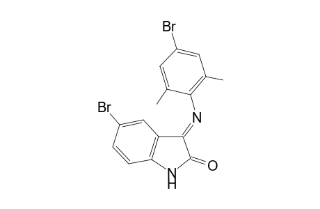 1H-Indole-2,3-dione, 5-bromo-, (4-bromo-2,6-dimethyl)phenylhydrazone