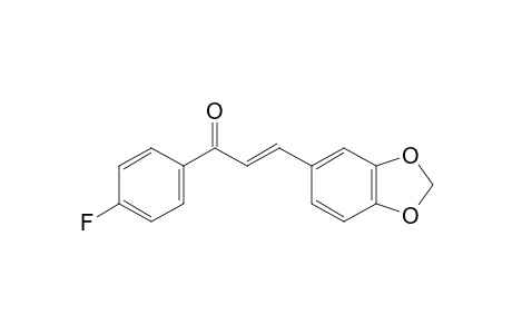 (E)-3-(Benzo[d][1,3]dioxol-5-yl)-1-(4-fluorophenyl)prop-2-en-1-one