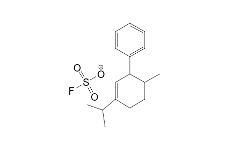 3-ISOPROPYL-6-METHYL-1-PHENYLCYCLOHEX-2-EN-1-YL-CATION