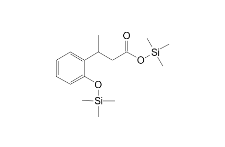 3-(2'- Trimethylsilanyloxy-phenyl)butanoic acid trimethylsilyl ester