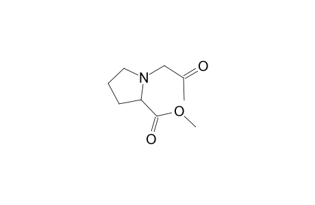 methyl 1-(2-oxopropyl)-2-pyrrolidinecarboxylate