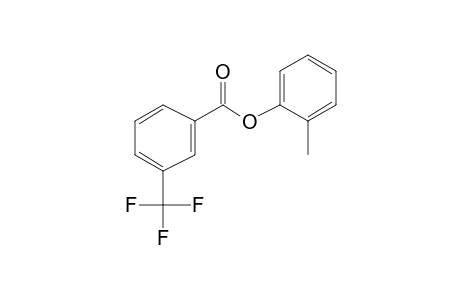 3-Trifluoromethylbenzoic acid, 2-methylphenyl ester