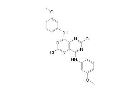 4,8-DI-m-ANISIDINO-2,6-DICHLOROPYRIMIDO[5,4-d]PYRIMIDINE