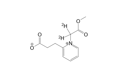 1-(METHOXYCARBONYL-D2-METHYL)-PYRIDINIUM-2-PROPIONATE