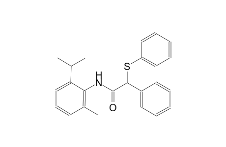 N-(2-isopropyl-6-methylphenyl)-2-phenyl-2-(phenylsulfanyl)acetamide