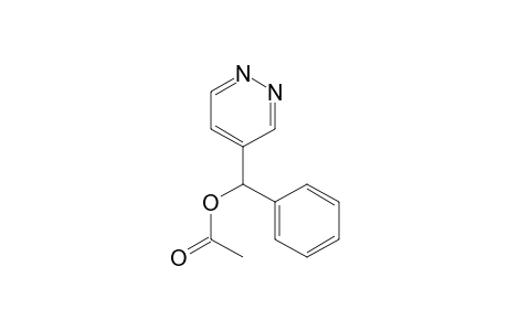 4-Pyridazinemethanol, .alpha.-phenyl-, acetate (ester)
