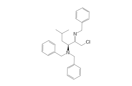 (3S)-(Z)-N,N-Dibenzyl-2-(benzylimino)-1-chloro-5-methylhexan-3-amine