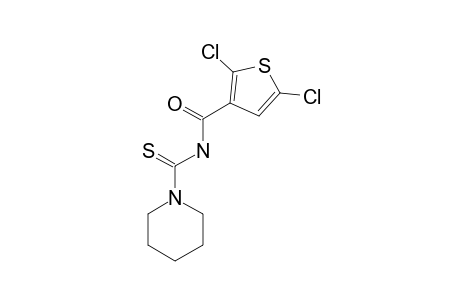 2,5-DICHLORO-N-(PIPERIDIN-1-YLCARBONOTHIOYL)-THIOPHENE-3-CARBOXAMIDE