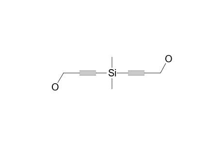 3-(3-hydroxyprop-1-ynyl-dimethylsilyl)prop-2-yn-1-ol
