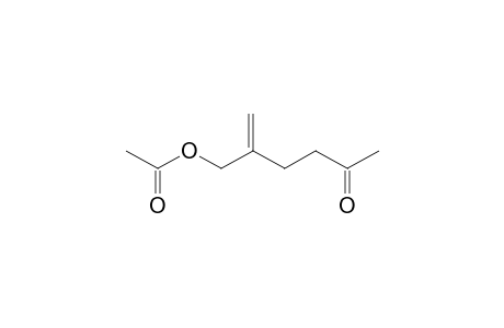 2-Methylene-5-oxohexyl acetate