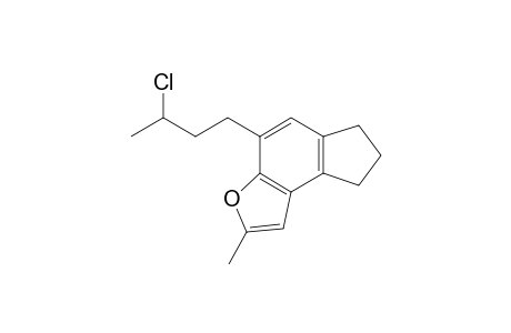 6-Methyl-3-(3-chlorobutyl)-5-oxatricyclo[7.3.0.0(4,8)]dodeca-1,2,4(8),6-tetraene