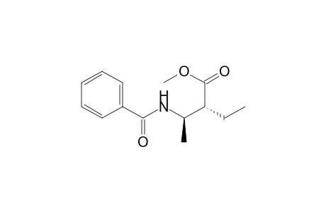 (2R,3R)-3-benzamido-2-ethyl-butyric acid methyl ester