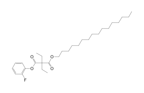 Diethylmalonic acid, 2-fluorophenyl hexadecyl ester