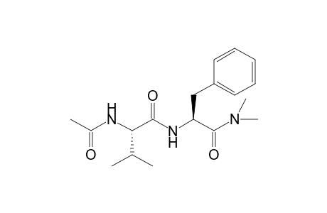 N(2)-[(S)-N(2)-Acetylvalyl-L-phenylalanine-dimethylamide