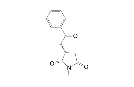 (e)-3-benzoylmethylene-1-methyl-2,5-pyrrolidinedione