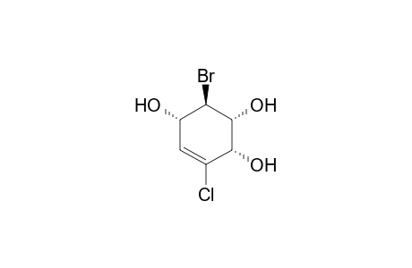 (1S,2R,3R,4S)-3-bromo-6-chlorocyclohex-5-ene-1,2,4-triol
