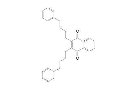 2,3-Bis(4-phenylbutyl)naphthalene-1,4-dione