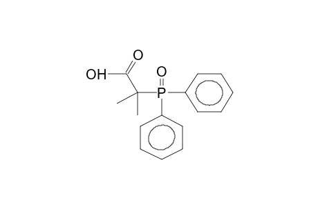 2-METHYL-2-DIPHENYLPHOSPHINYLPROPANOIC ACID